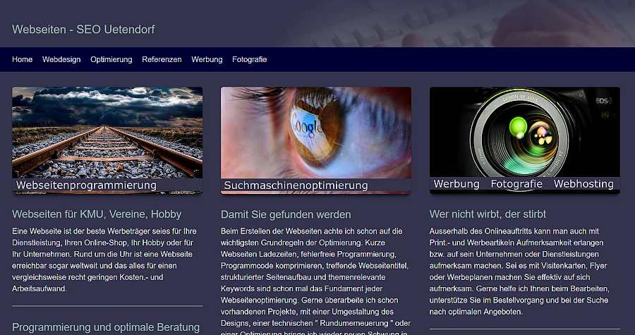 Der Weg zu Ihrer Webseite